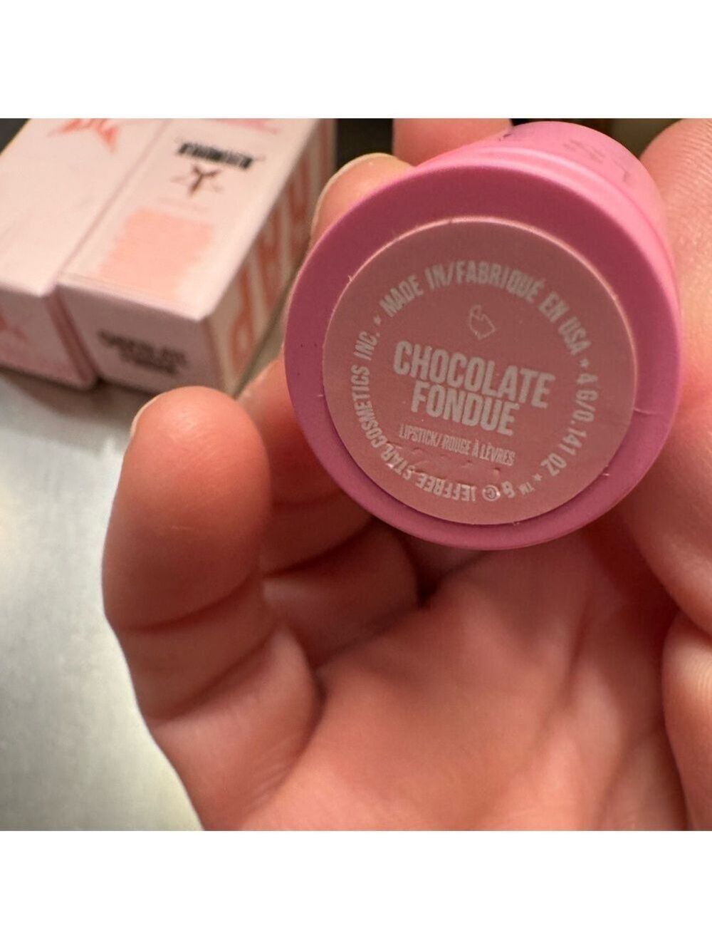 Jeffree Star - Velvet Trap Lipstick - Chocolate Fondue - NIB - Picture 2 of 4